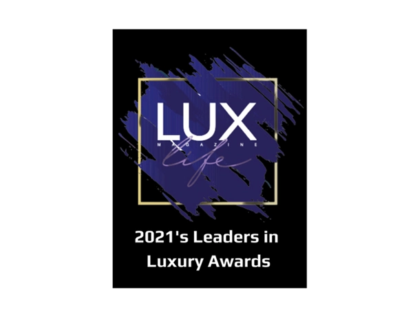 Lux Life Magazine's 2021 award for Alpha Luxe, the leader in luxury properties