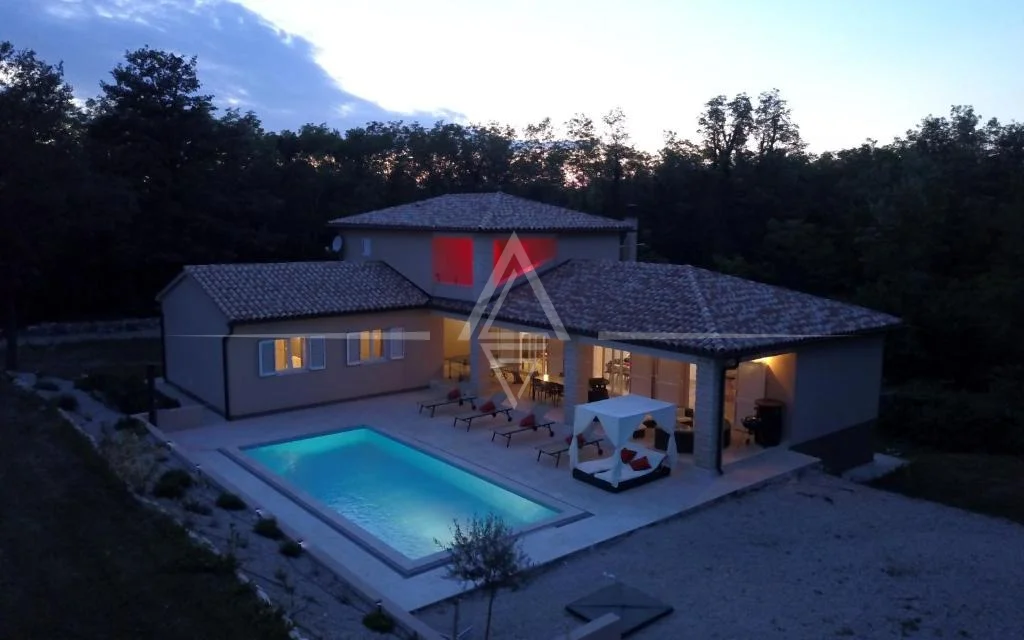 Labin, Istria: Private villa with wellness amenities for sale