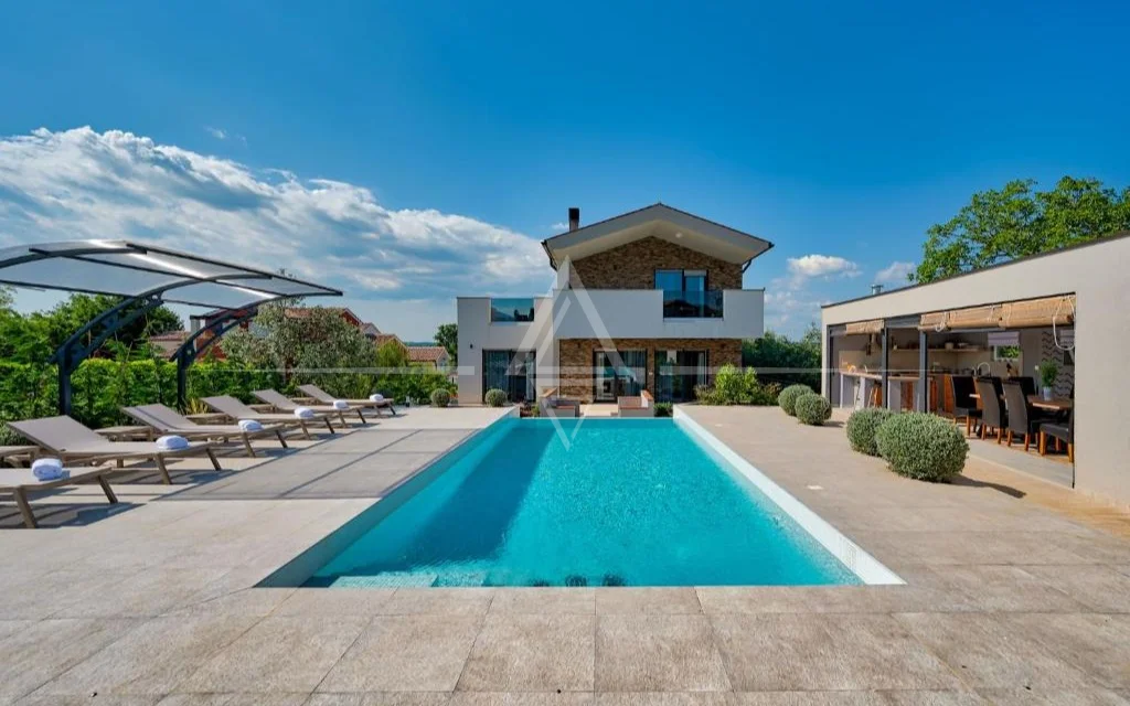 Charming modern villa with pool in Marčana, Istria - A tranquil retreat 