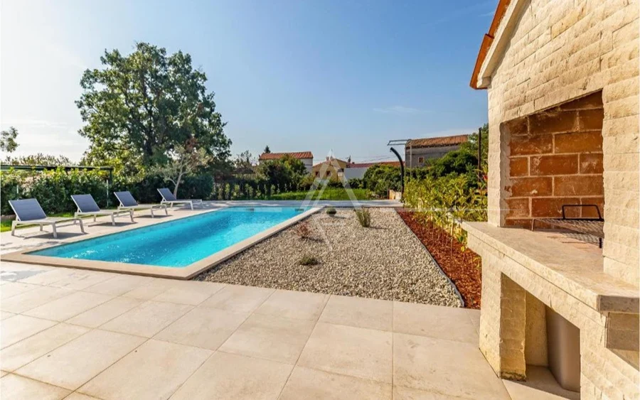 Istria, Barban, Modern house with pool in a peaceful location