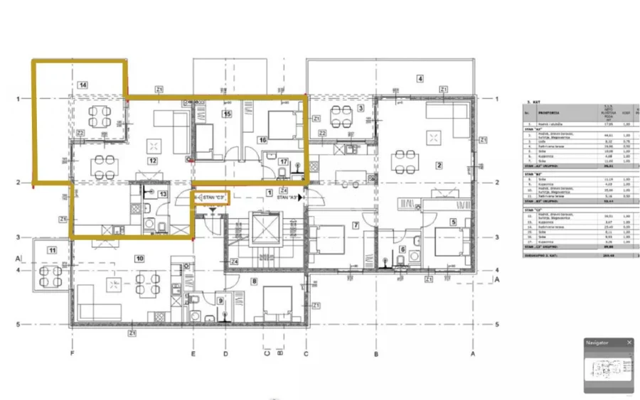 Istrie, Vabriga, Appartement spacieux et moderne avec terrasse sur le toit